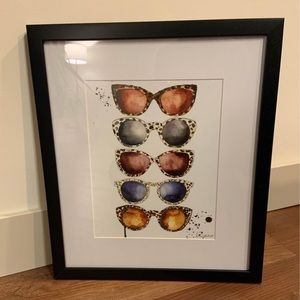 Sunglasses Wall Art